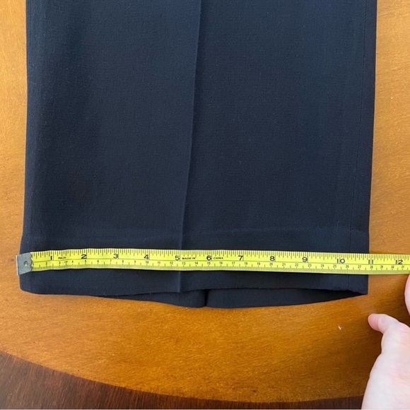 EUC A.L.C Navy Emily Gaucho Belted pants. Zipper fly. Size 4. - Picture 12 of 16